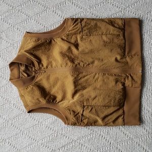 Lululemon Women's Reversible Vest Tan/Gold